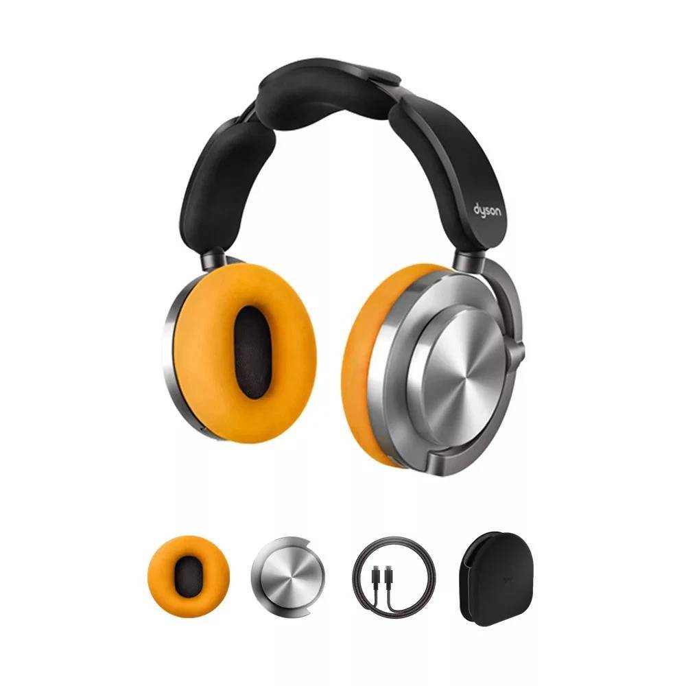 Dyson OnTrac Bluetooth Wireless Headphones CNC Aluminum Noise Canceling Over-Ear